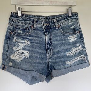 American Eagle Denim Mom Shorts